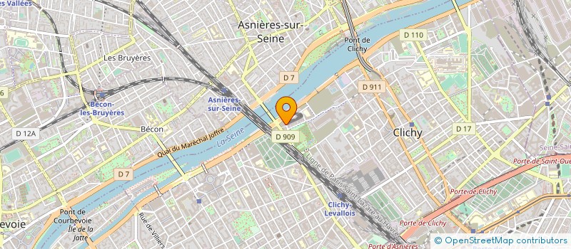 localisation de l'entreprise ALU CONFIANCE à CLICHY