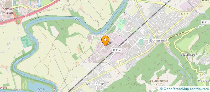 localisation de l'entreprise ALU FMAP  DOMENE