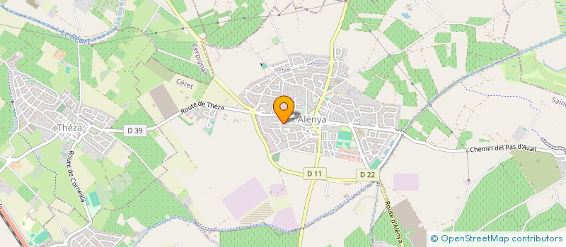 localisation de l'entreprise ALU-GO à ALENYA