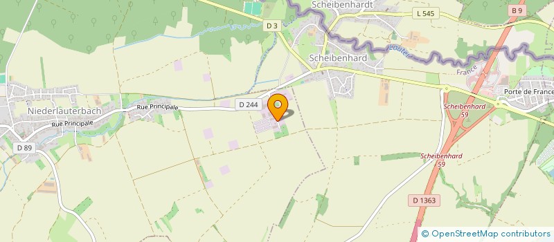 localisation de l'entreprise ALU NOBLESSE à NIEDERLAUTERBACH