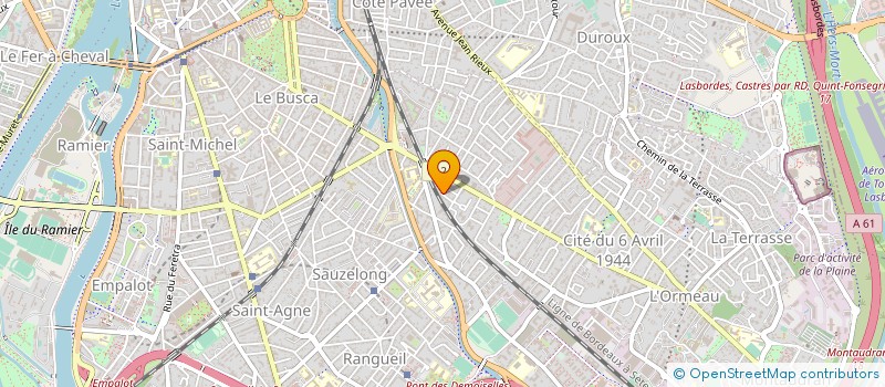 localisation de l'entreprise ALU OCCITAN à TOULOUSE