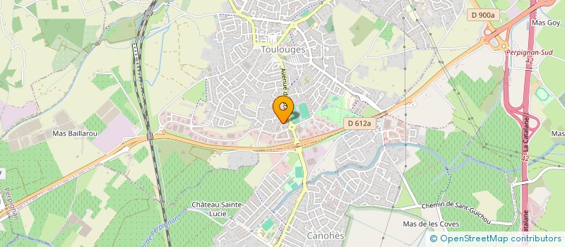localisation de l'entreprise ALU PERFORMANCE à TOULOUGES