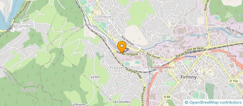 localisation de l'entreprise ALU PLIAGE SERVICE à FRAISSES