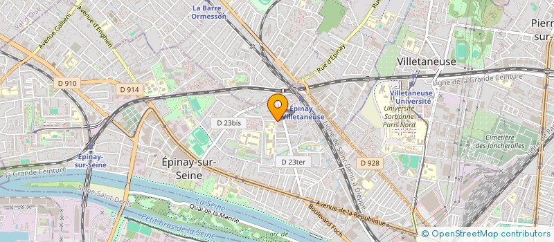 localisation de l'entreprise ALU PRO à EPINAY-SUR-SEINE
