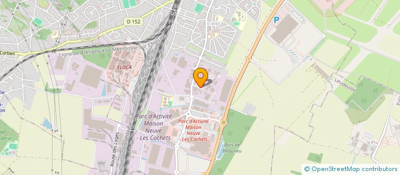 localisation de l'entreprise ALU R IMMO  BRETIGNY-SUR-ORGE