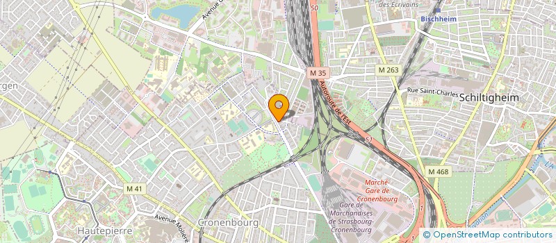localisation de l'entreprise ALU SPECIAL PVC à STRASBOURG