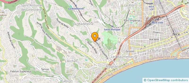 localisation de l'entreprise ALU STORE CONFORT  NICE