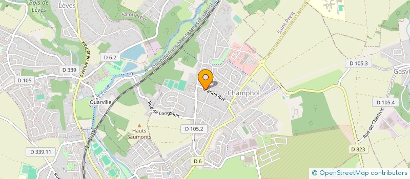 localisation de l'entreprise ALU'STYLE JMS à GASVILLE-OISEME