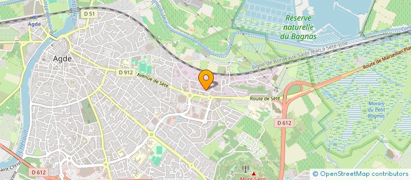 localisation de l'entreprise ALU VAAL  AGDE