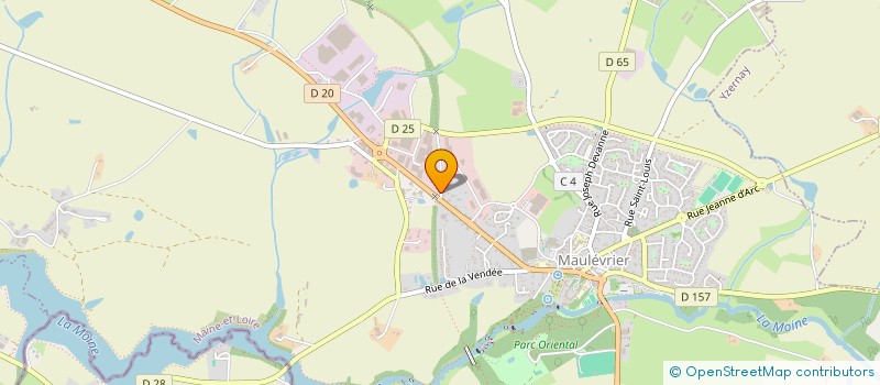 localisation de l'entreprise ALUB  MAULEVRIER