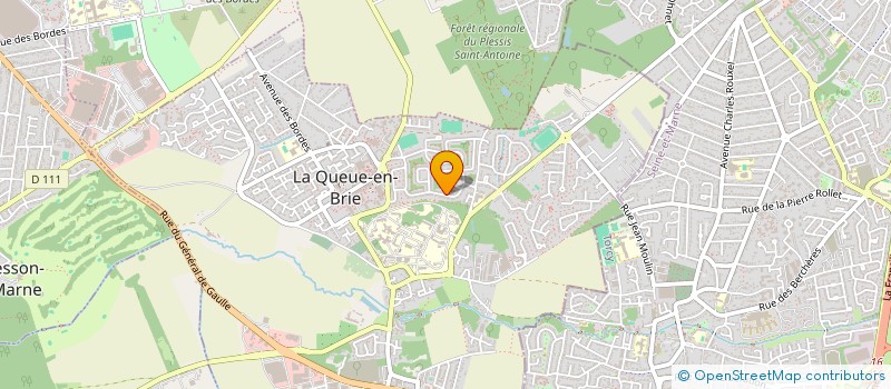localisation de l'entreprise ALUBICER FRANCE à LA QUEUE-EN-BRIE