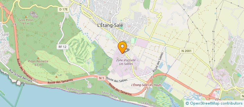 localisation de l'entreprise ALUDOM à L'ETANG-SALE