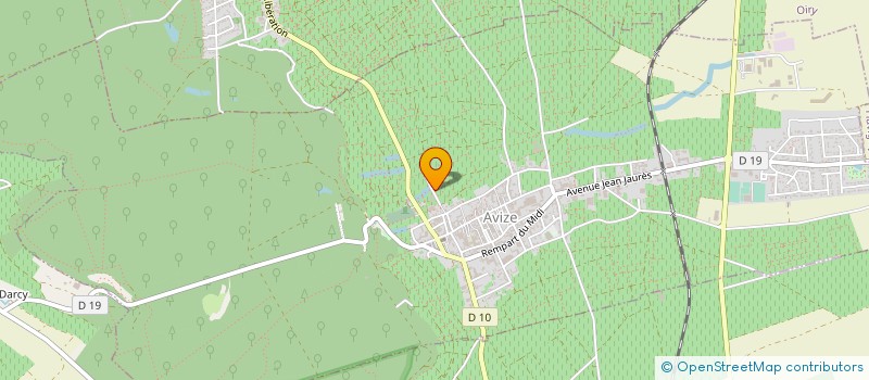 localisation de l'entreprise ALUDOOR  BLANCS-COTEAUX