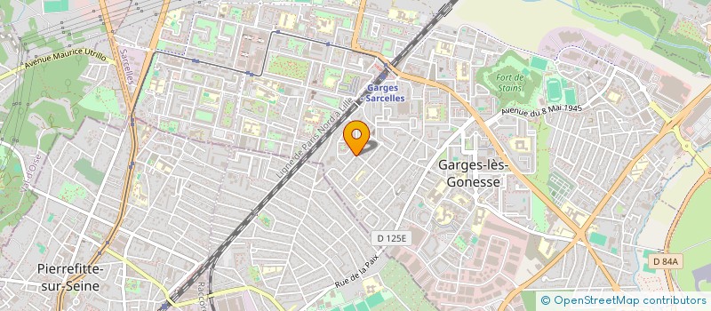 localisation de l'entreprise ALUGIMMO à GARGES-LES-GONESSE