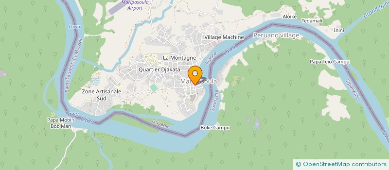 localisation de l'entreprise ALUKU MINERAL  MARIPASOULA