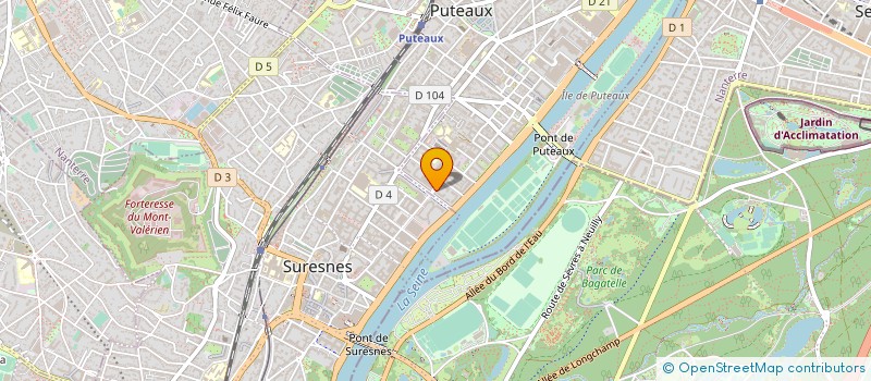 localisation de l'entreprise ALULUXE  PUTEAUX