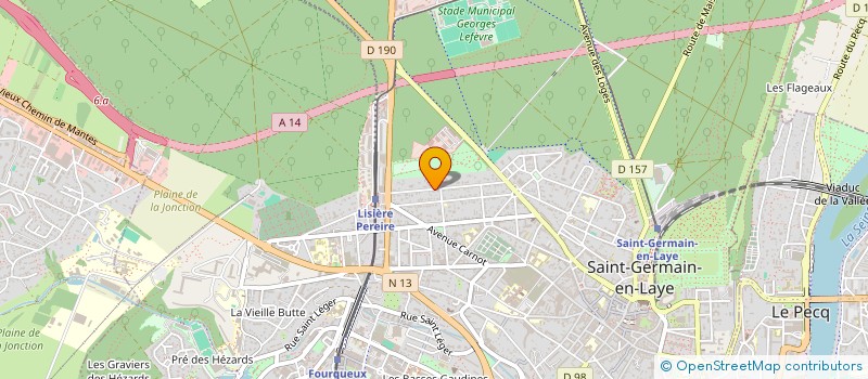 localisation de l'entreprise ALUM  SAINT-GERMAIN-EN-LAYE