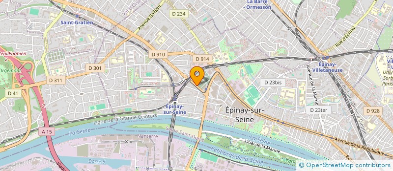 localisation de l'entreprise ALUM FRANCE à EPINAY-SUR-SEINE