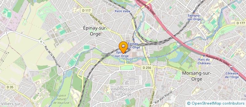 localisation de l'entreprise ALUME  EPINAY-SUR-ORGE