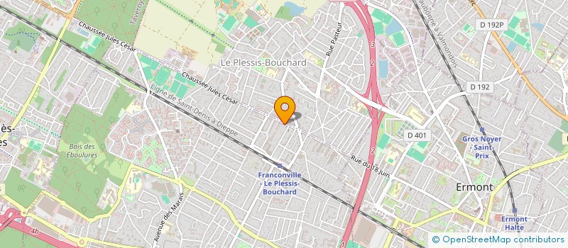 localisation de l'entreprise ALUMELEC à FRANCONVILLE
