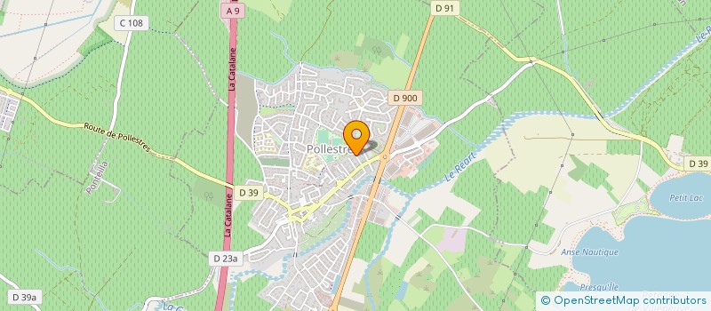 localisation de l'entreprise ALUMINIA  POLLESTRES