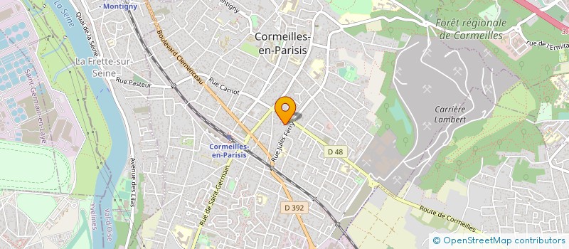 localisation de l'entreprise ALUMINIOS FAUSTINO FRANCE à CORMEILLES-EN-PARISIS