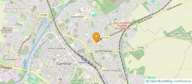 localisation de l'entreprise ALUMINIUM CONFORT à CAMBRAI