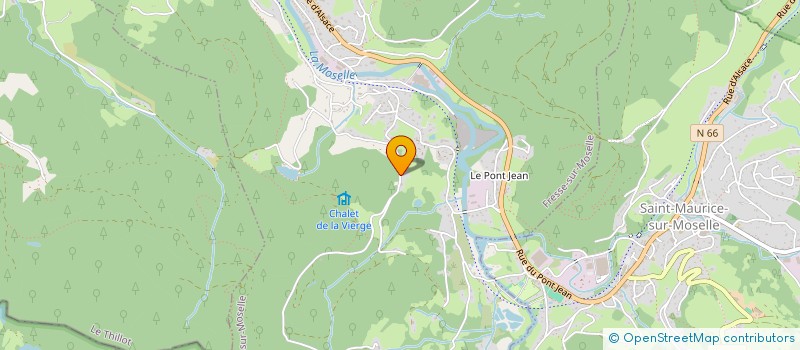 localisation de l'entreprise ALUMINIUM ENGINEERING  FRESSE-SUR-MOSELLE