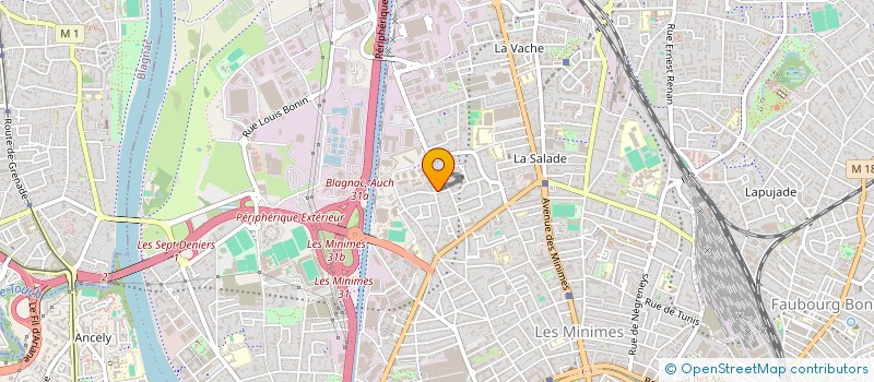 localisation de l'entreprise ALUMINIUM GOUTTIERES SUD OUEST à TOULOUSE