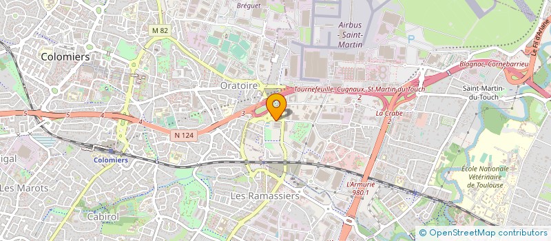 localisation de l'entreprise ALUMINIUMS MATALOBOS à TOULOUSE