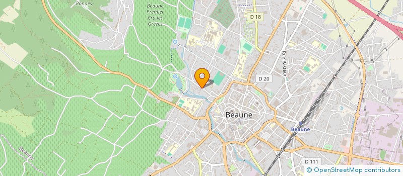 localisation de l'entreprise ALUMNI à BEAUNE