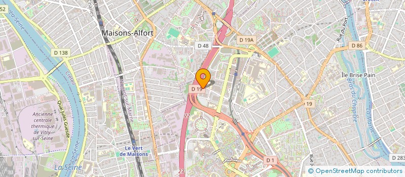 localisation de l'entreprise ALUMNI EPISEN  CRETEIL