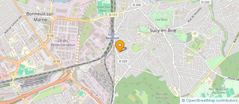 localisation de l'entreprise ALUMNI PARIS 2024  SUCY-EN-BRIE