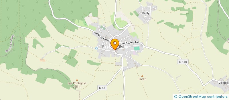 localisation de l'entreprise ALUMVER MANDIC  BUSSY-EN-OTHE