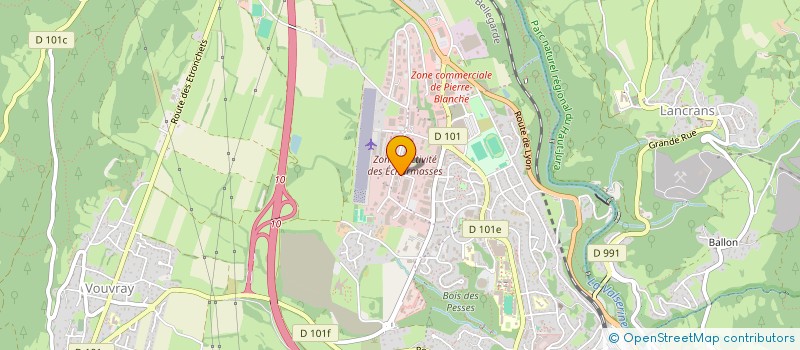 localisation de l'entreprise ALUPORT à VALSERHONE