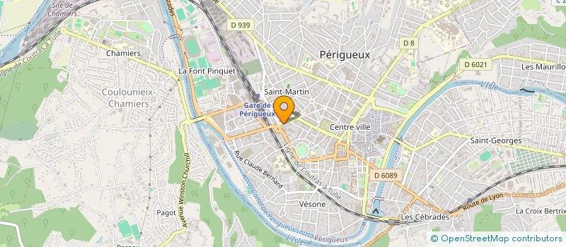 localisation de l'entreprise ALUPORTO  PERIGUEUX