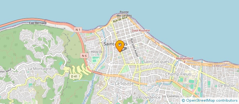 localisation de l'entreprise ALUPROTEC à SAINT-DENIS