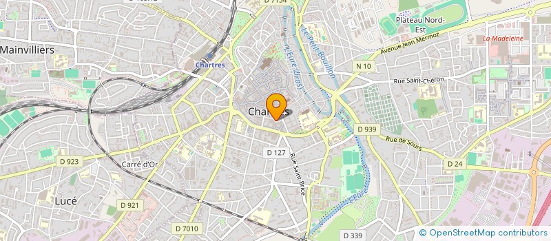 localisation de l'entreprise ALUREN à CHARTRES