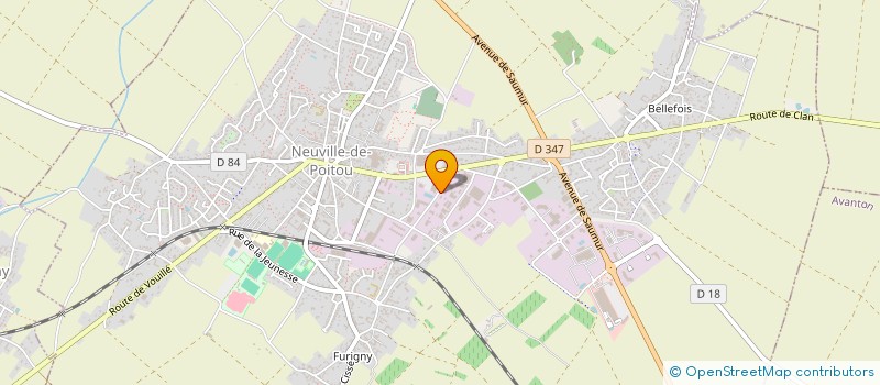 localisation de l'entreprise ALURENO à NEUVILLE-DE-POITOU
