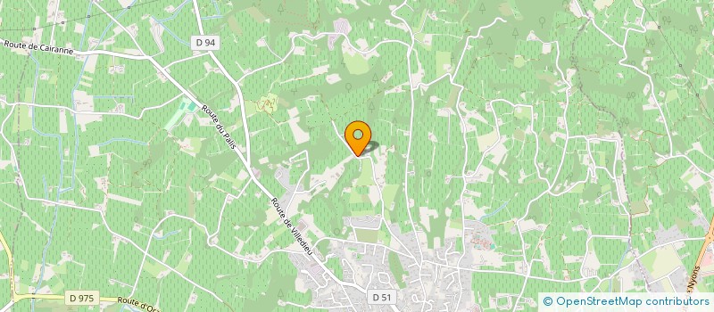 localisation de l'entreprise ALURINVEST à VAISON-LA-ROMAINE