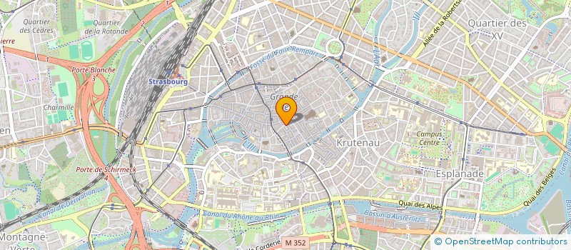 localisation de l'entreprise ALUSCOUT SAS à STRASBOURG