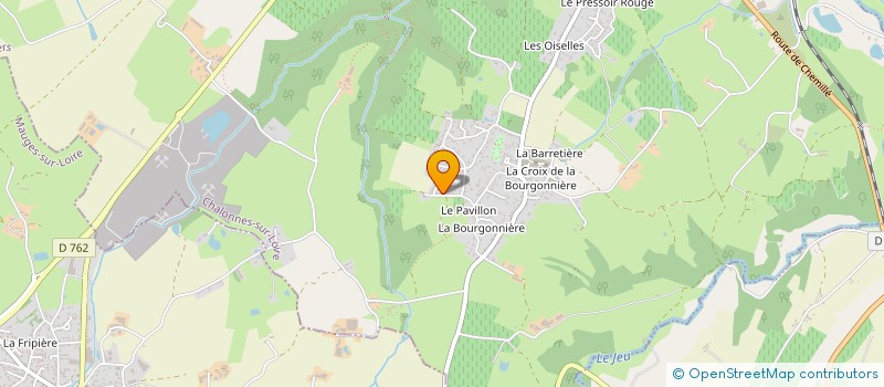 localisation de l'entreprise ALUSSE à MAUGES-SUR-LOIRE