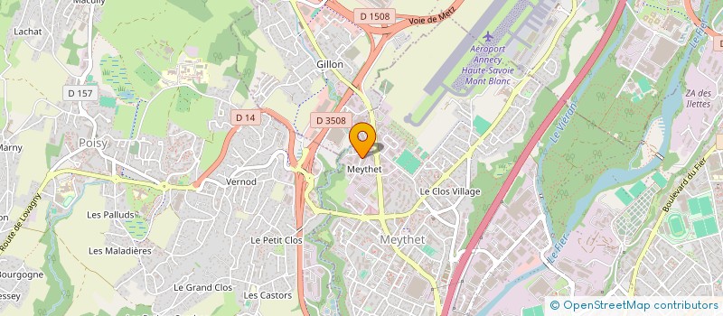 localisation de l'entreprise ALUSTYL SOCIETE NOUVELLE  ANNECY