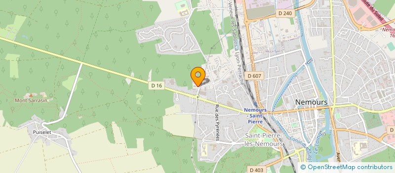 localisation de l'entreprise ALUSTYLE à SAINT-PIERRE-LES-NEMOURS