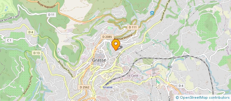 localisation de l'entreprise ALUTECHNIC à GRASSE