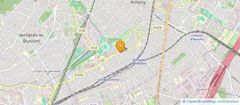 localisation de l'entreprise ALUTHERM FRANCE à ANTONY