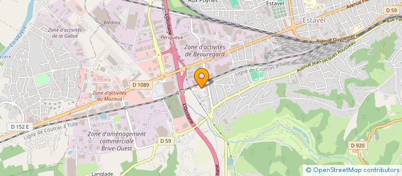 localisation de l'entreprise ALUTOIT NOUVELLE AQUITAINE à BRIVE-LA-GAILLARDE