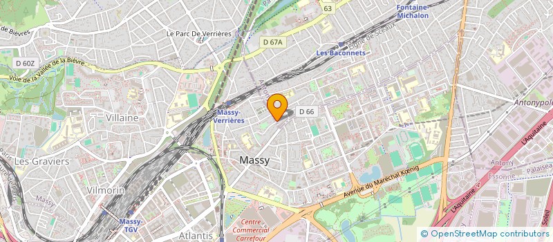 localisation de l'entreprise ALUXURY DRIVER à ANTONY