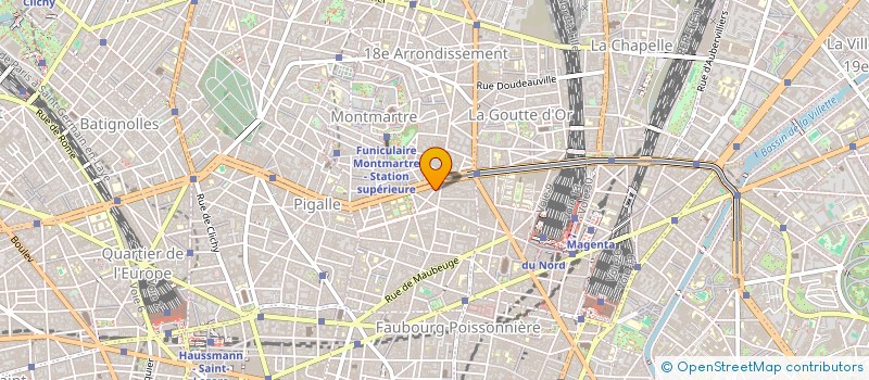 localisation de l'entreprise ALV  PARIS