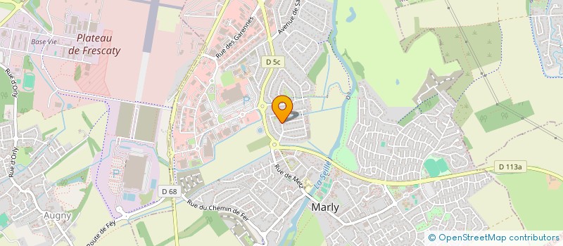 localisation de l'entreprise ALV DIAGNOSTICS  MARLY